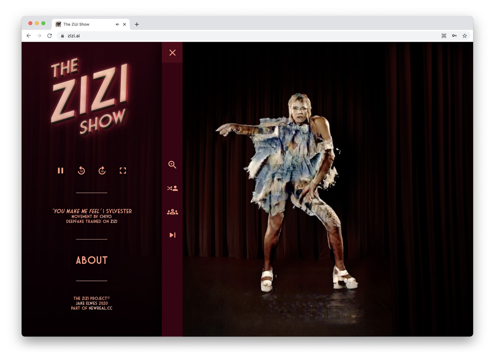 The Zizi Show 2020 - Jake Elwes digital artist